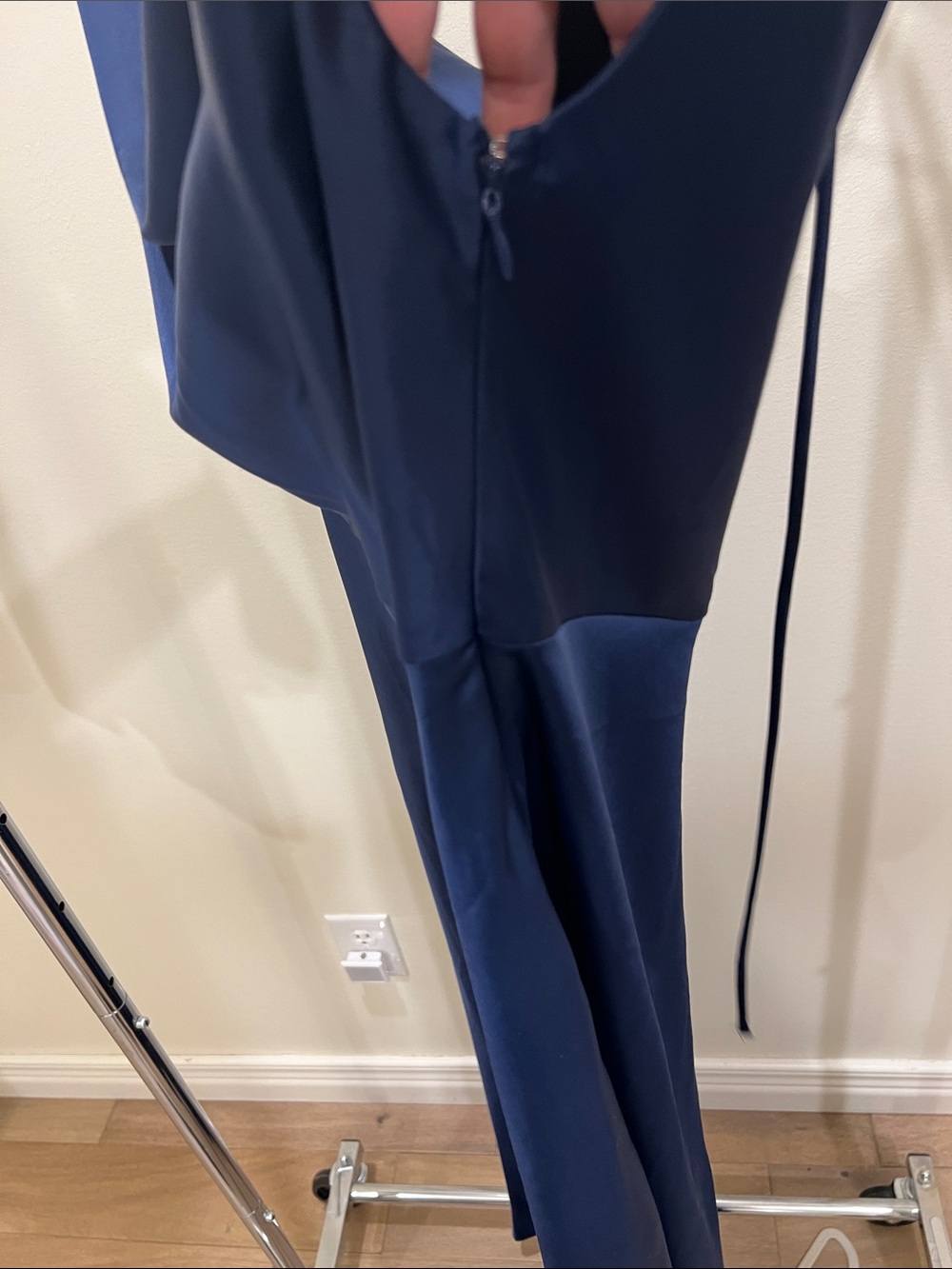 Joie Navy Cowl Neck Maxi Dress - Picture 5 of 5